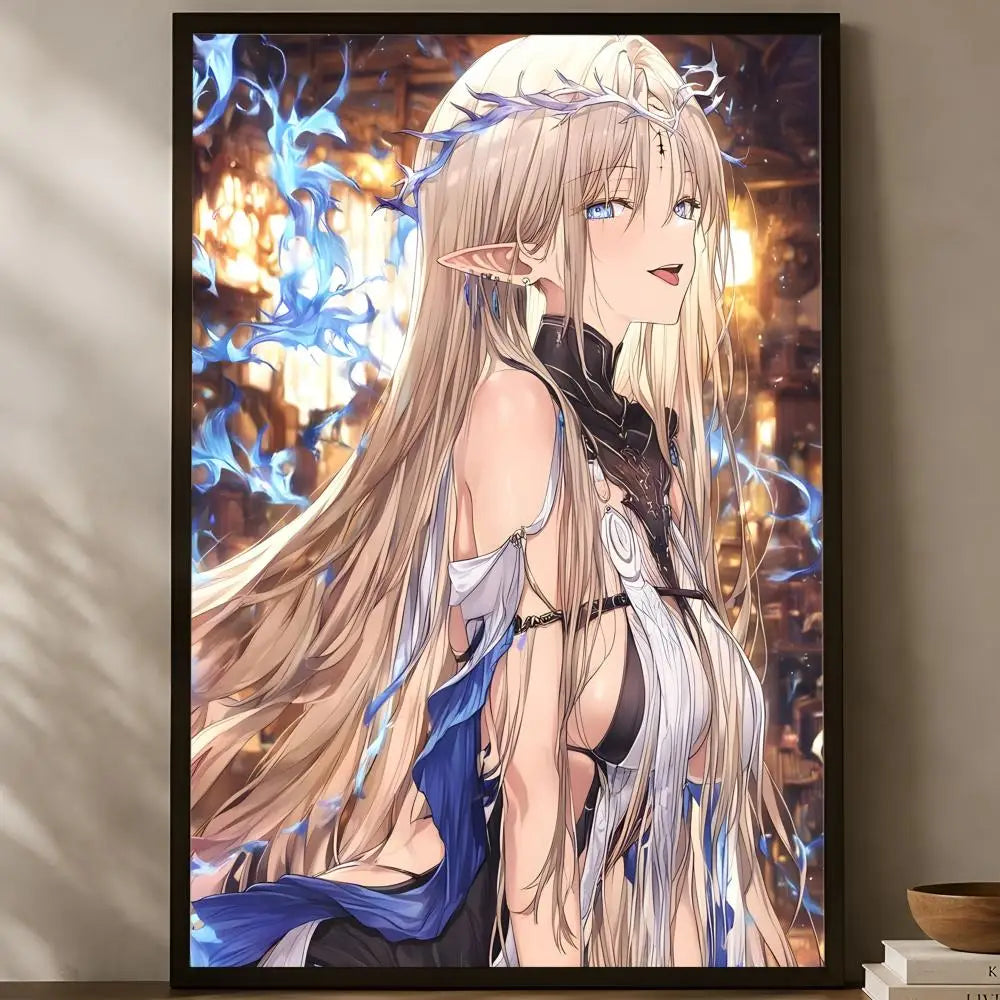 Wuthering Waves HD PVC Wall Poster – Self-Stick & Waterproof Wall Art Poster Axl White03 60X90cmNoframe