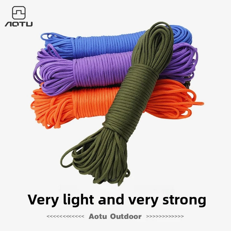 4mm 7-Core Paracord Rope 31m – 280 lb Braided Survival Cord Paracord Rope Axl