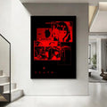 Anime Tomie Poster – HD Waterproof Sticky Wall Art Decor Wall Art Poster Axl White2 15X20cmNoframe