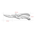 InLeung Heavy-Duty Kitchen Scissors – Sharp Stainless Steel Kitchen Scissors Axl A Kitchen Scissor