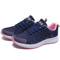 HAJINK Women's Classic Lace-Up Sneakers | Casual Gym Shoes Women's Sneakers Axl Blue 37