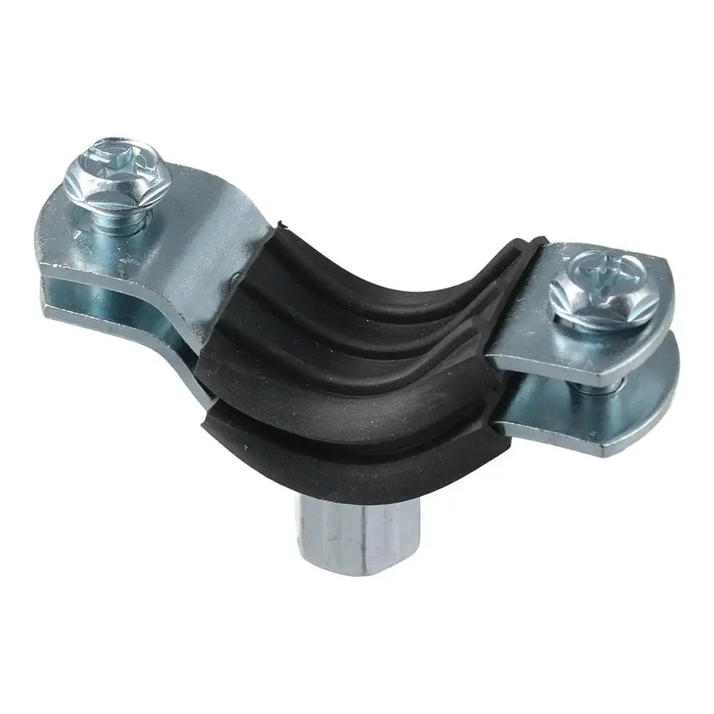2-Pack M8 Adjustable Pipe Support Clamps – Galvanized & Rubber Pipe Support Clamp Axl