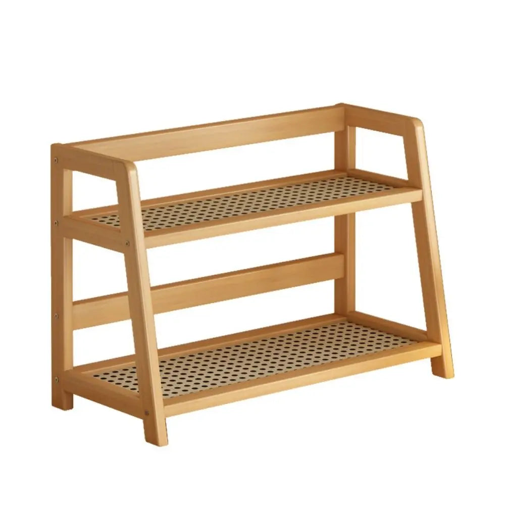 Wooden Desktop Shelf – Spice Rack & Countertop Organizer Desktop Storage Shelf Axl