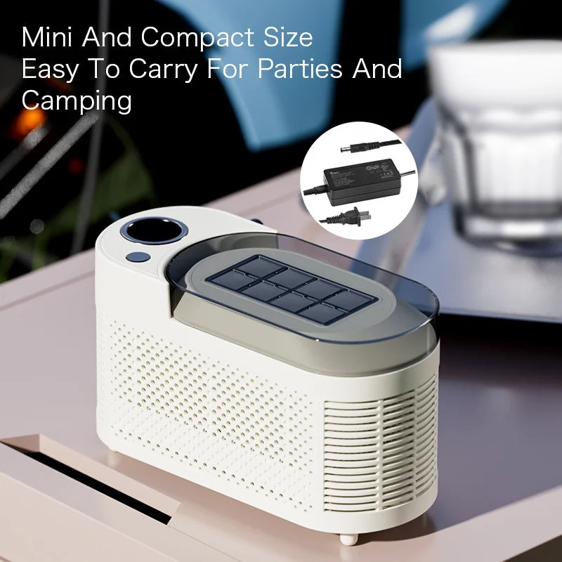BALASHOV Portable Ice Maker – Home, Car & Camping 12/110/220V Portable Ice Maker Axl