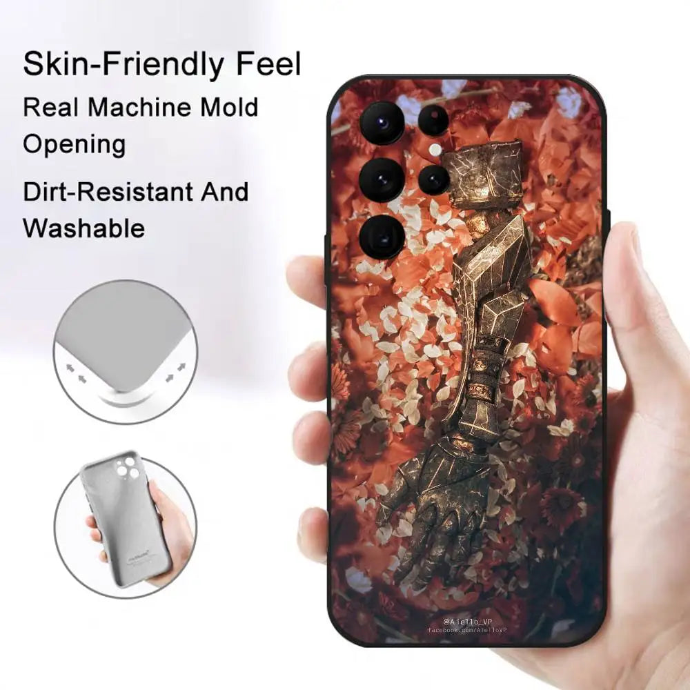 Samsung S20–S24 FE Plus Ultra TPU Case – Full Coverage Phone Case Axl