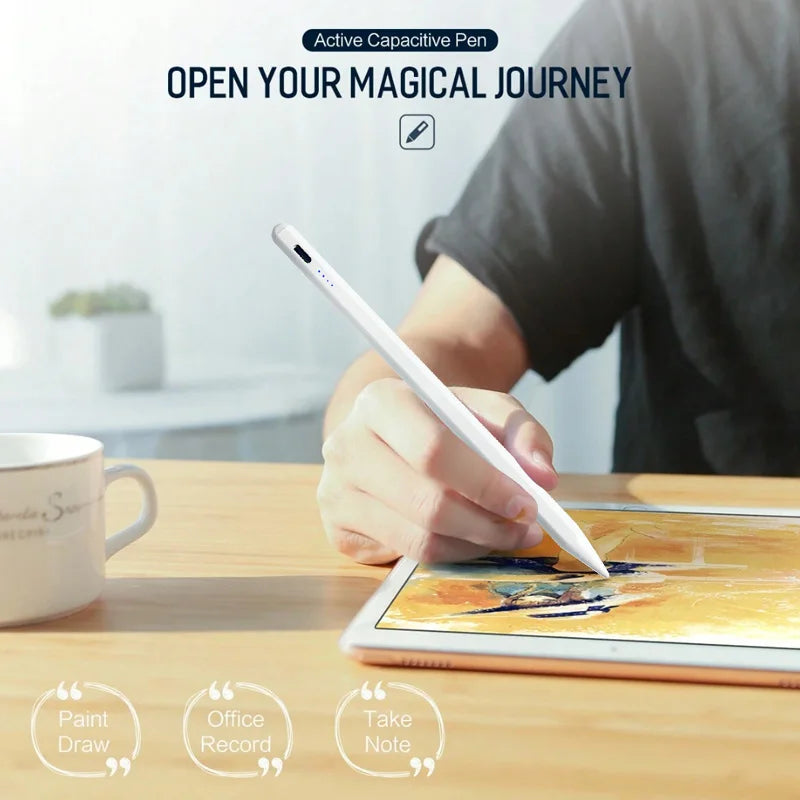 Universal Stylus Pen – Magnetic, Palm Rejection | iPad & Android Tablet Stylus Pen Axl