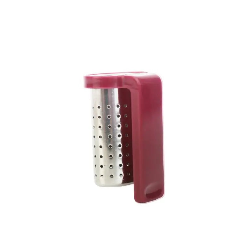 Stainless Steel Tea Infuser Strainer – Loose Leaf Tea Filter Tea Infuser Strainer Axl Wine red