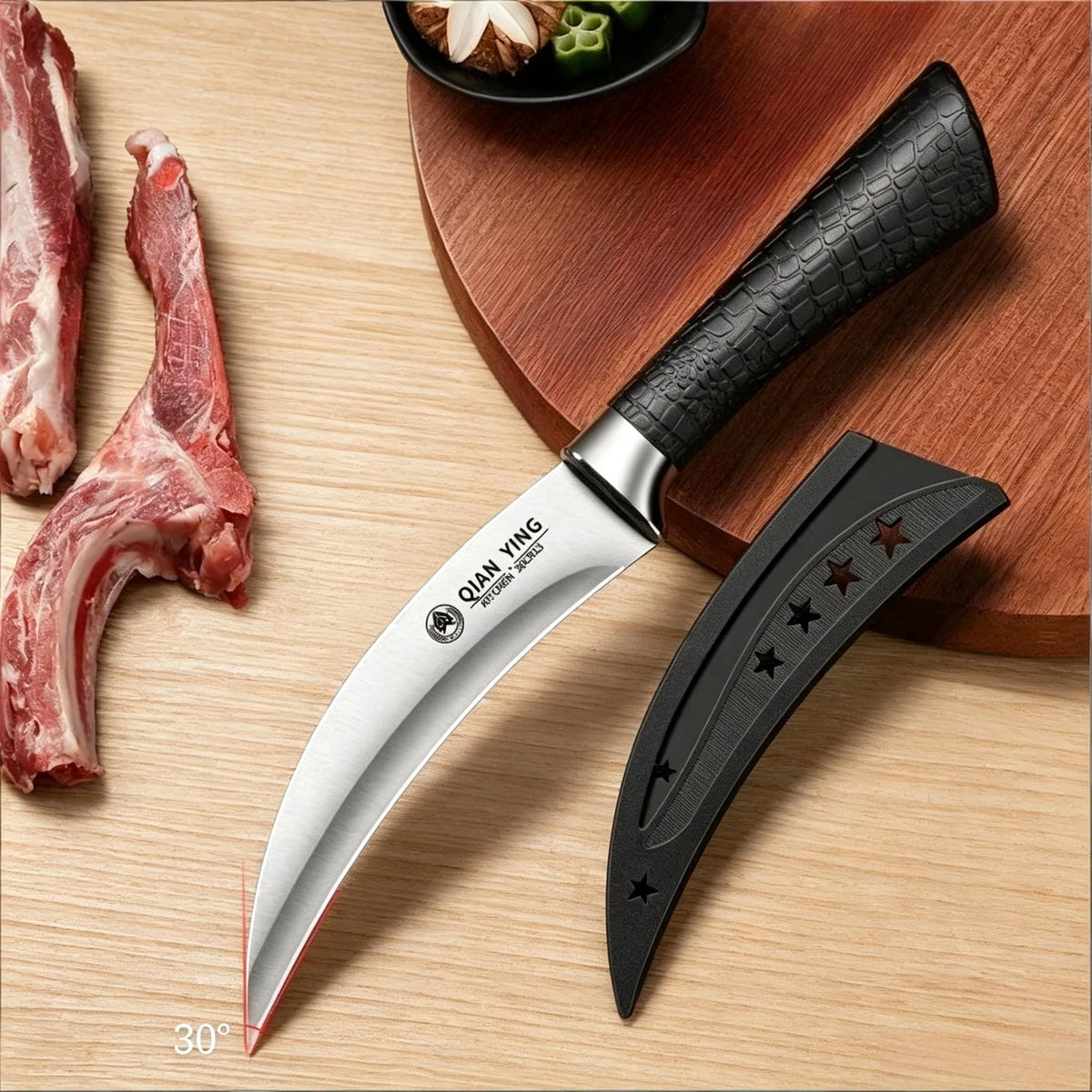 Professional Handmade Stainless Steel Boning Knife 15cm Boning Knife Axl
