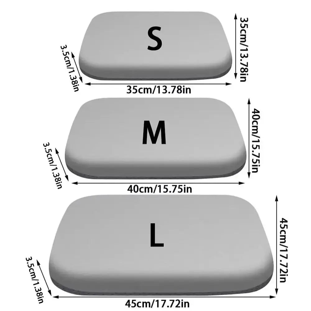 Memory Foam Seat Cushion – Office, Car, Chair & Sofa Memory Foam Cushion Axl