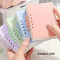 A7 Spiral Notebook Set 2pc/3pc – Pocket Size Lined Notepad Spiral Notebook Set Axl Random-3pcs