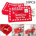 10 Christmas Hanging Envelope Gift Card Holders – Tree Décor Christmas Gift Envelopes Axl 10PCS