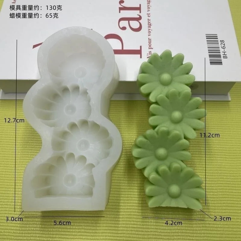 Silicone Mold for DIY Candle, Soap & Epoxy Resin Crafts Silicone Craft Mold Axl A