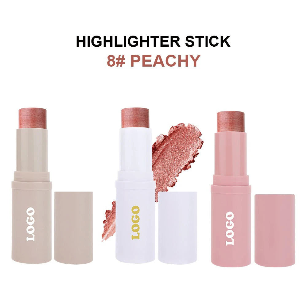 Vegan Blush Stick Highlighter – Waterproof Private Label Blush Highlighter Stick Axl