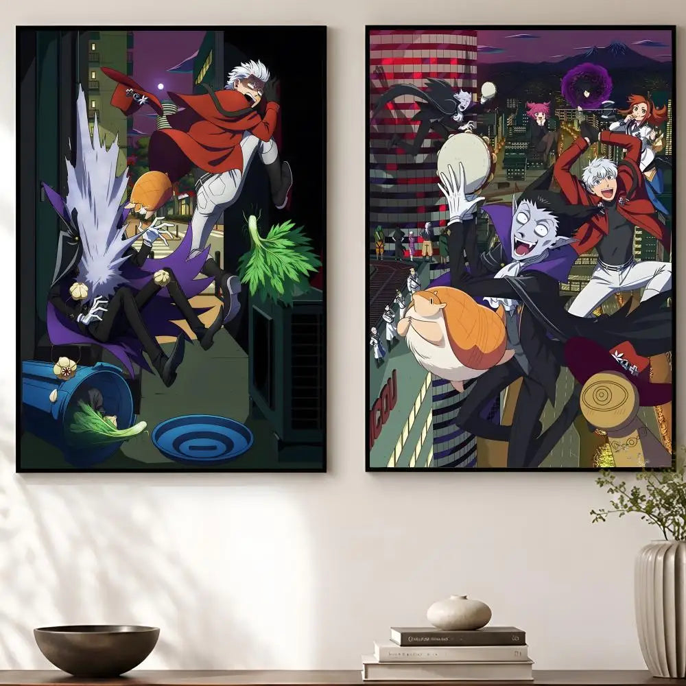 Vampire Dies in No Time Anime Wall Poster – Self-Adhesive HD Anime Wall Poster Axl