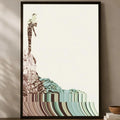 Sebastian Kamae HD PVC Wall Poster – Self-Stick Home Decor Wall Art Poster Axl White21 50X70cmNoframe