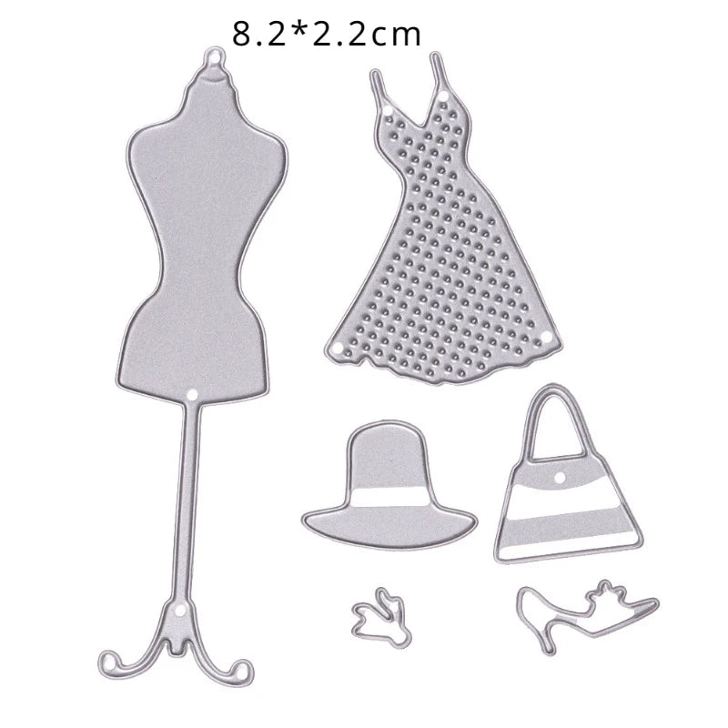 Baby Foot Metal Cutting Dies – Scrapbook & Card Embossing Stencil Craft Cutting Die Axl D