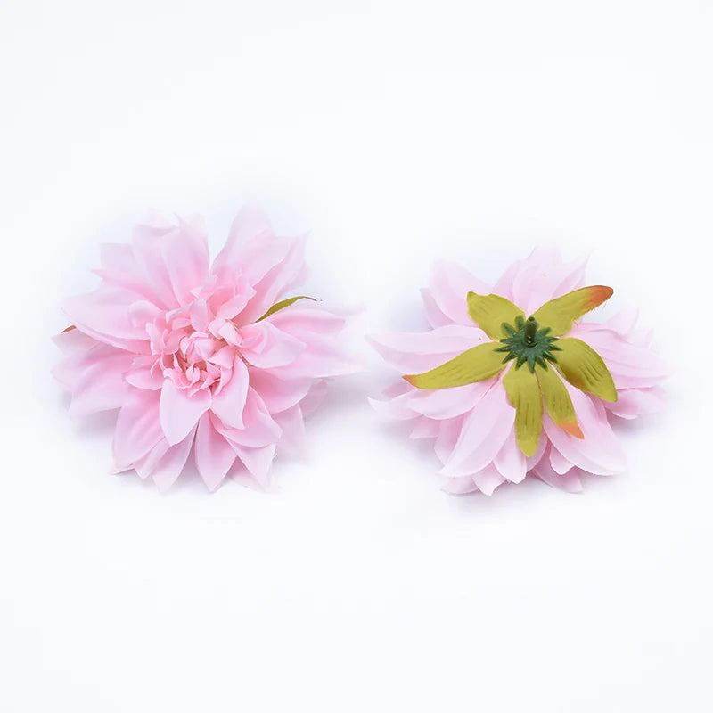 Silk Artificial Gerbera Flowers 10/20 Pcs – Wedding DIY Decor Artificial Flower Heads Axl color 1 10 Pieces