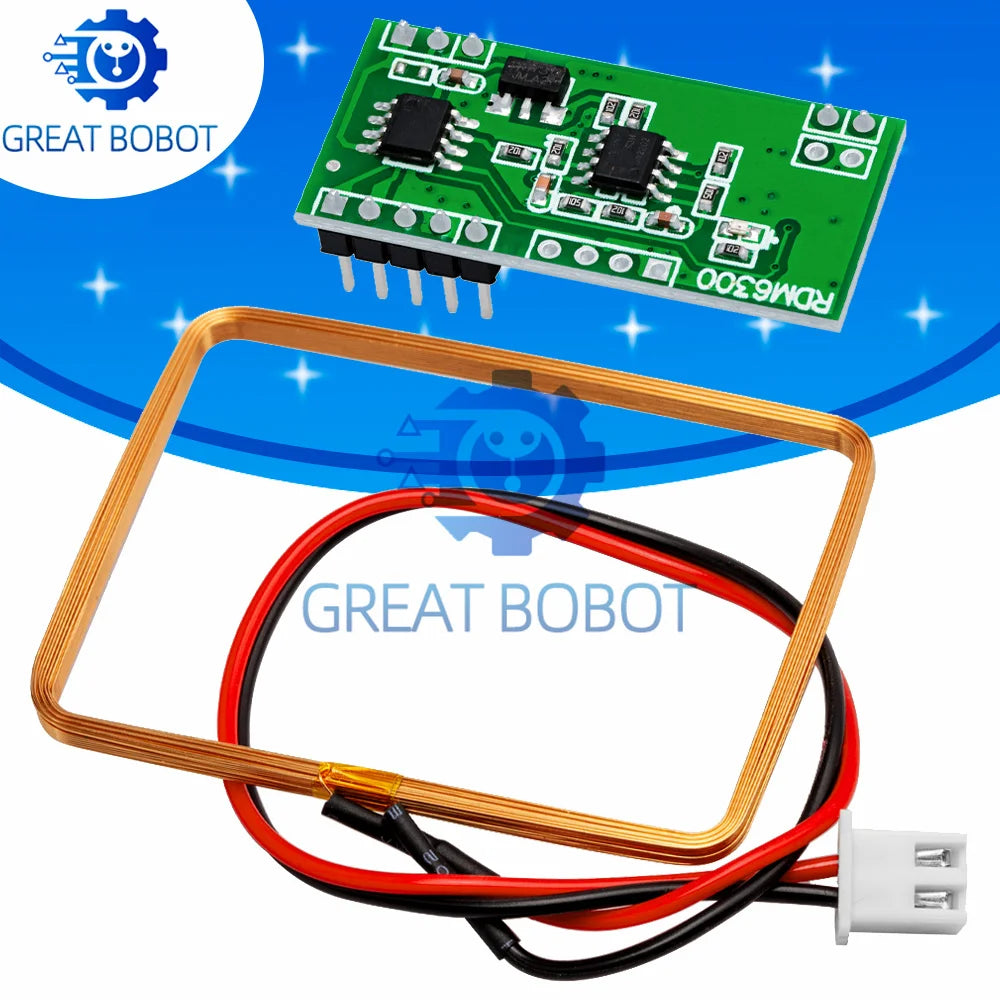 125KHz RFID Reader Module RDM6300 UART for Arduino DIY RFID Reader Module Axl Default Title