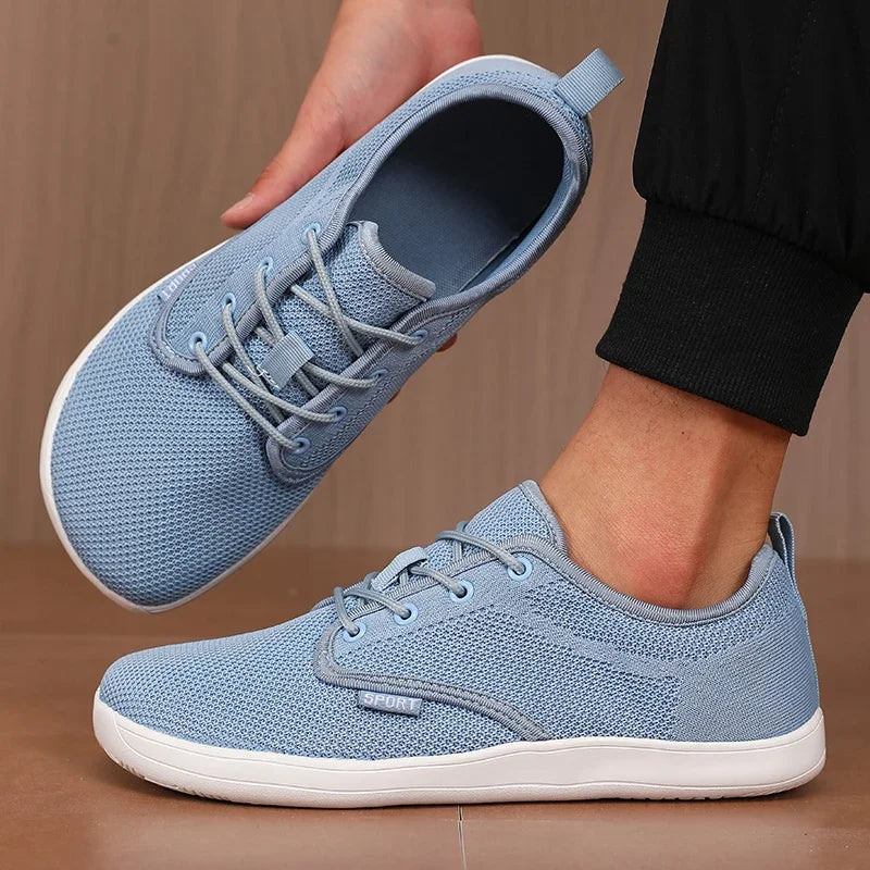 ZULIWAGN Wide Toe Barefoot Walking Shoes – Breathable Mesh Walking Shoes Axl