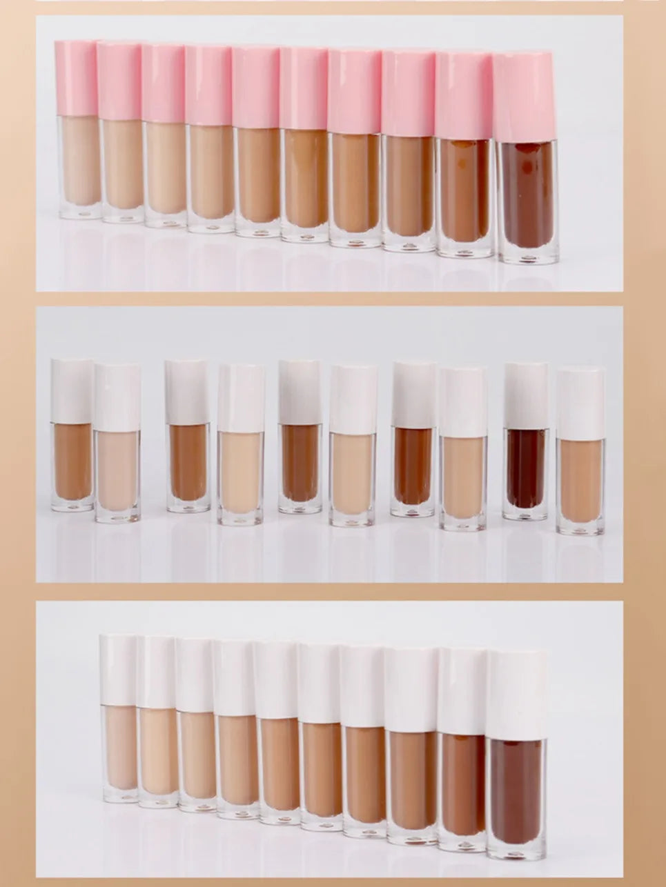 10-Color Matte Liquid Concealer – Vegan Private Label Wholesale Liquid Concealer Axl