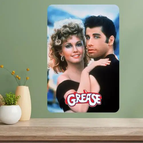 Grease Classic Movie Metal Poster Sign | Retro Wall Decor Metal Wall Sign Axl aluminum sign aluminum 40x30cm