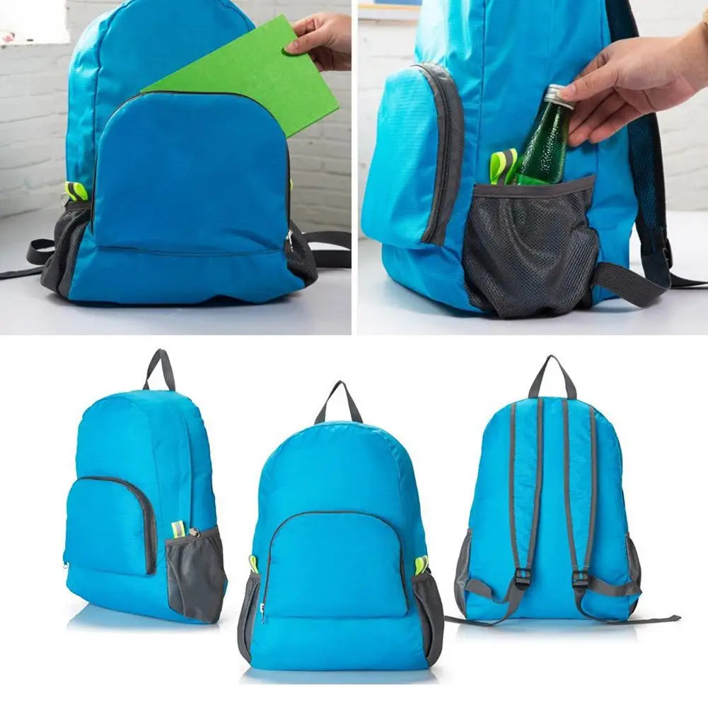 Foldable Ultralight Backpack – Waterproof Hiking & Travel Bag Foldable Backpack Axl
