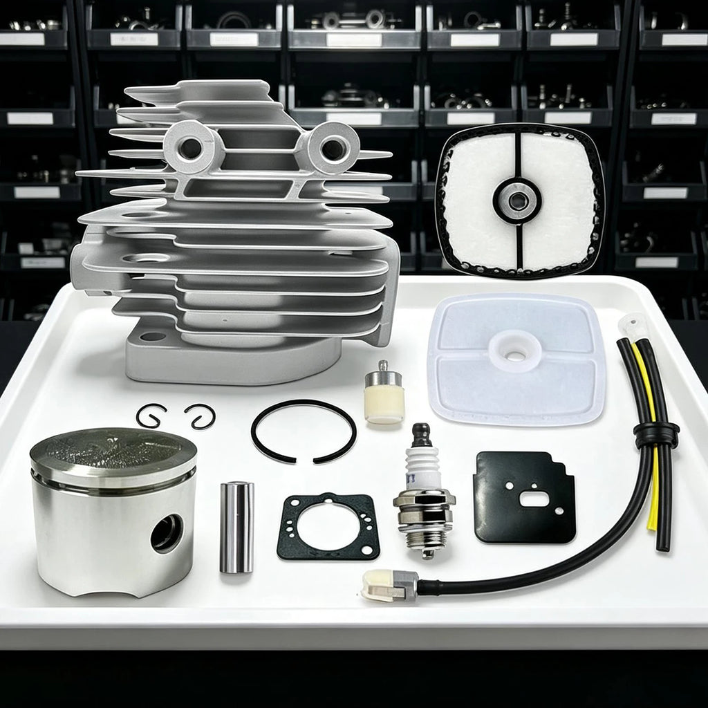 Cylinder Piston Kit for Echo PAS-225 GT-225 SRM-225 | A130002100 Engine Cylinder Kit Axl