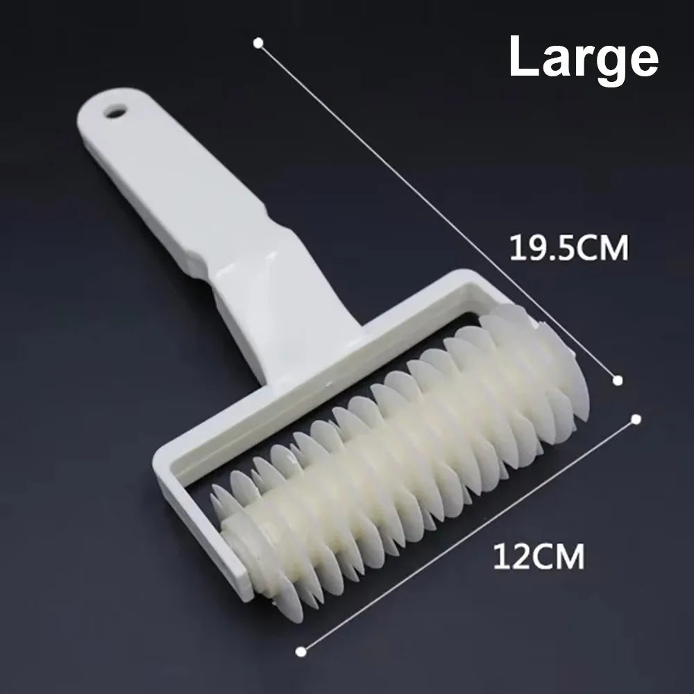 Dough Lattice Roller Cutter S/M/L – Pastry Net Wheel Tool Pastry Roller Cutter Axl Large