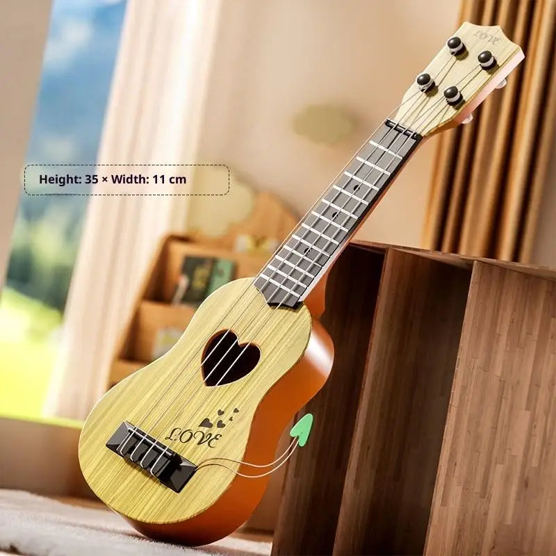 Kids Ukulele Guitar Toy 4 Strings – 26/35cm Musical Gift Kids Musical Toy Axl A3