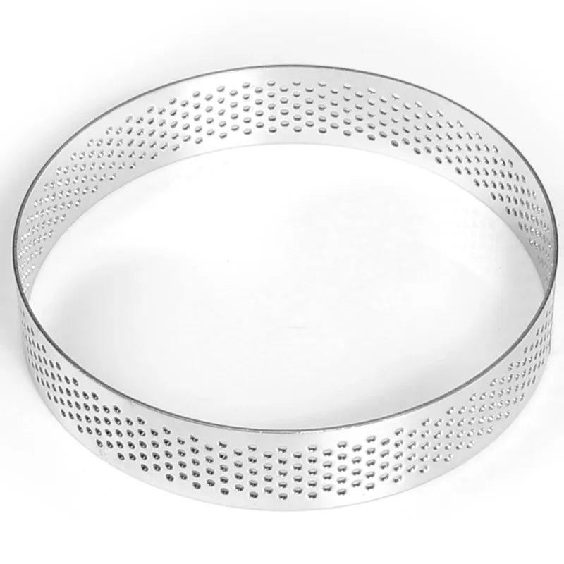 Stainless Steel Tart Ring Mold – Mousse & Pastry Circle Cutter Baking Mold Ring Axl