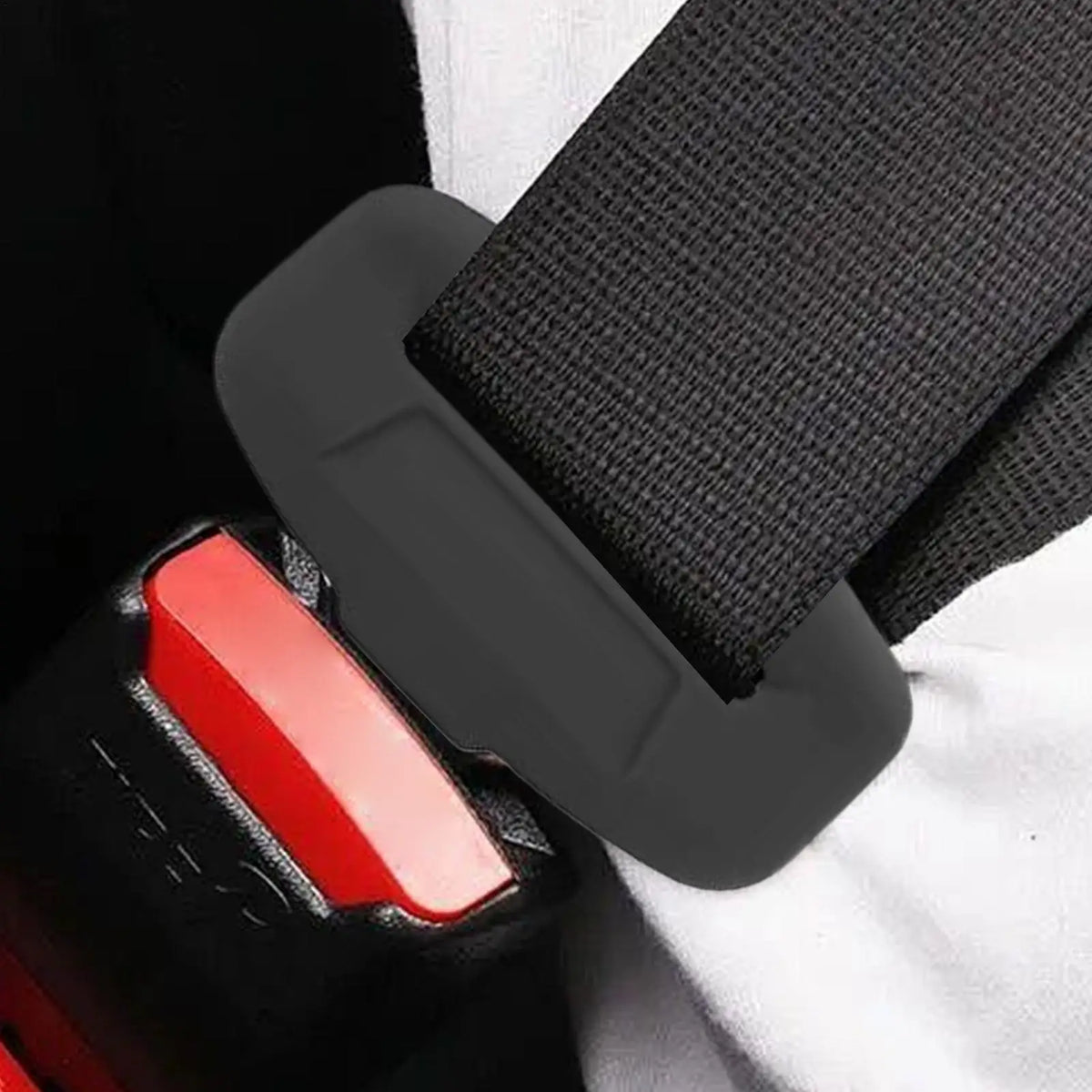 Silicone Car Seat Belt Buckle Protector Cover | Anti-Scratch Seat Belt Accessory Axl