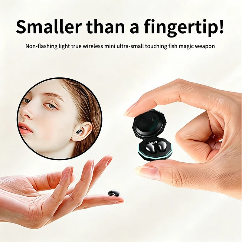B57 Mini Sleep Earbuds – Tiny Wireless Bluetooth TWS Wireless Sleep Earbuds Axl