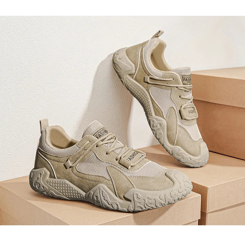 Men's Mesh Sneakers – Anti-Slip Outdoor Casual Shoes Men's Casual Sneakers Axl