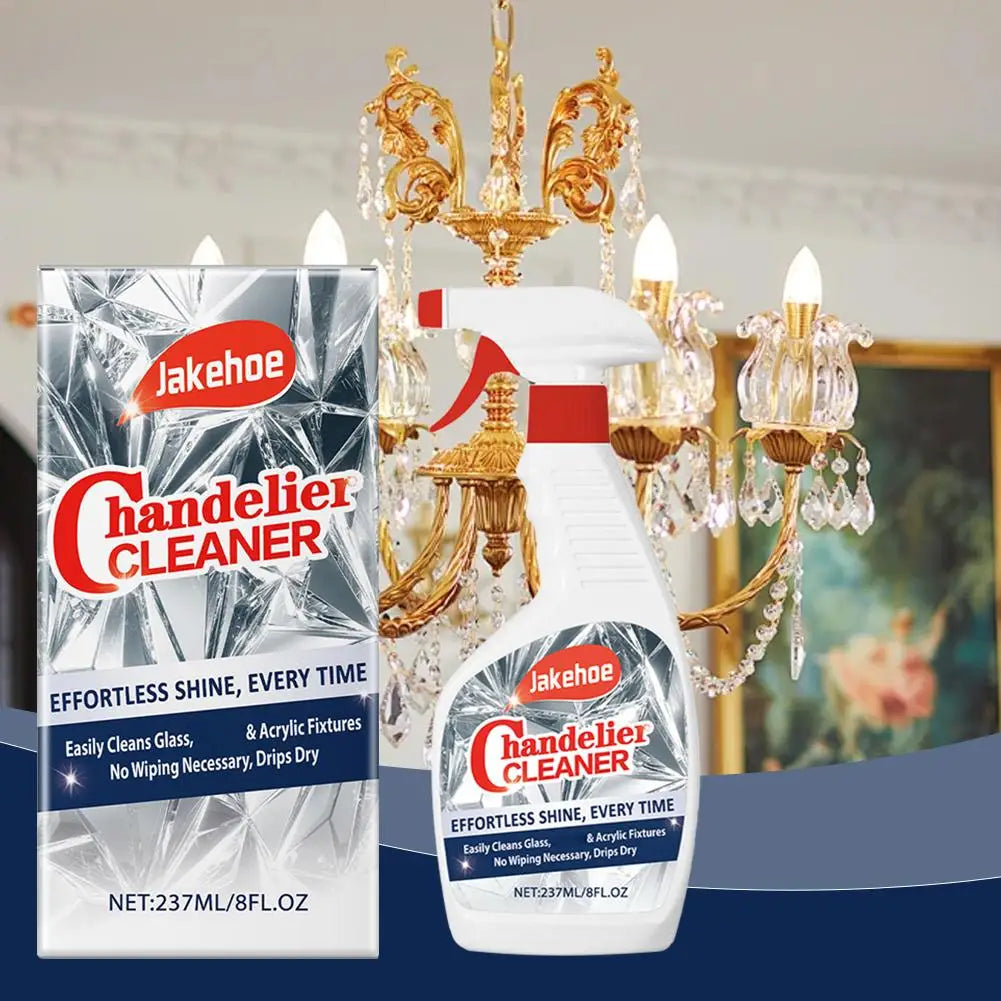 No-Wipe Chandelier & Glass Cleaning Spray – Streak-Free Shine Glass Cleaning Spray Axl