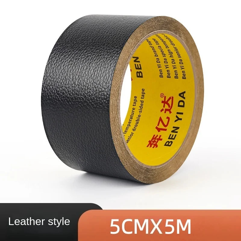 Motorcycle Seat Leather Repair Tape – Self-Adhesive Patch Leather Repair Tape Axl Leather style5cmX5m