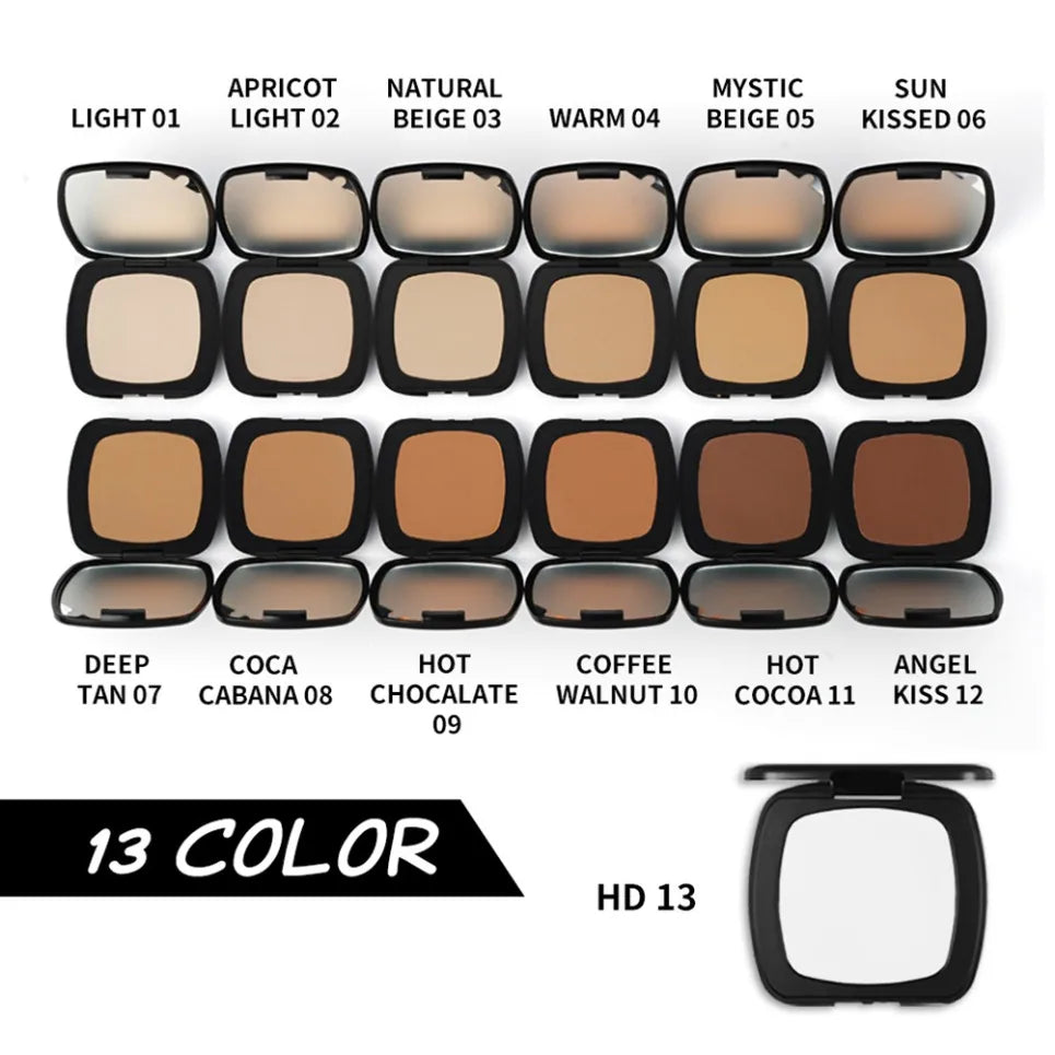 Vegan Concealer Contour Pressed Powder Palette – Custom Logo Pressed Powder Palette Axl