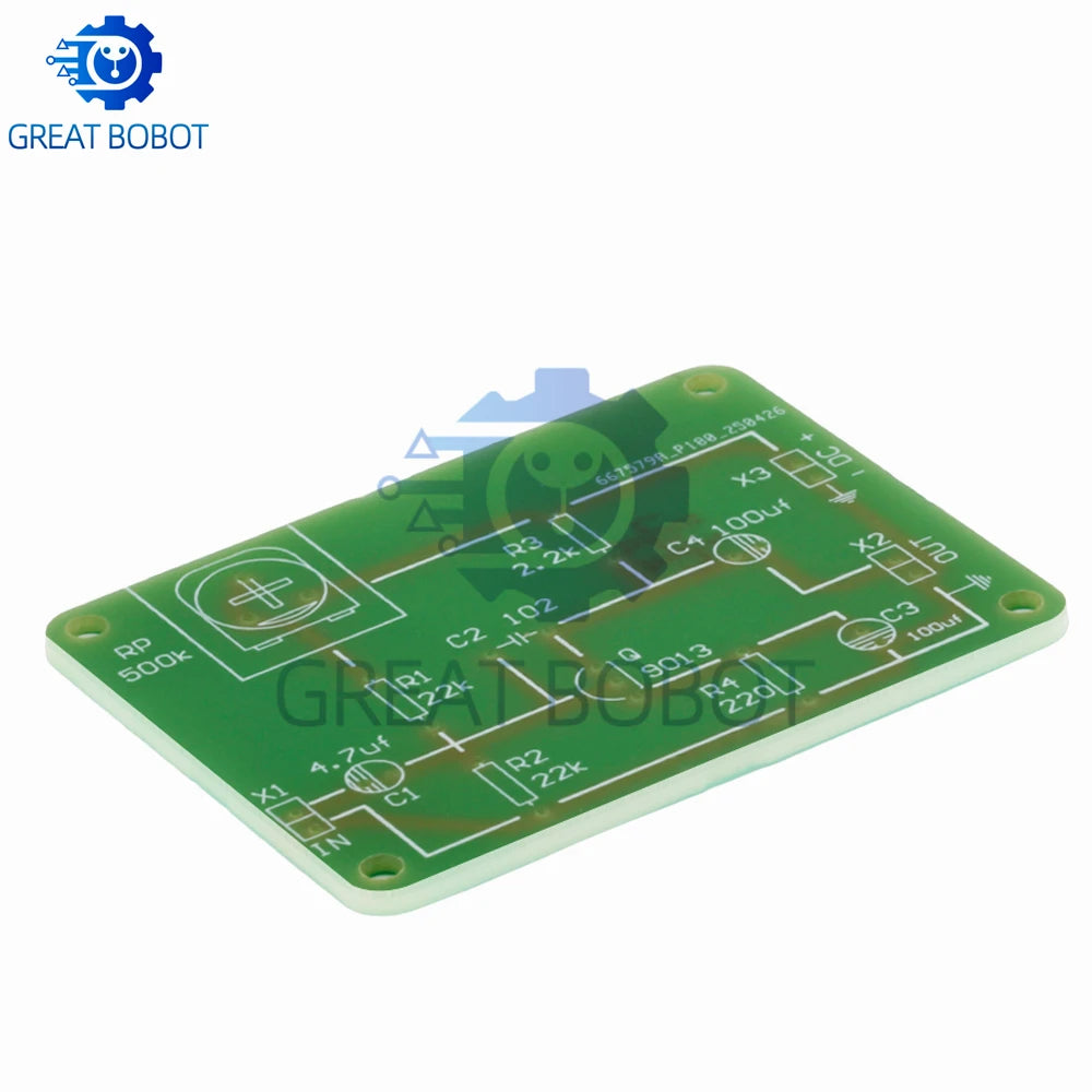 Transistor Amplifier Circuit Kit – Soldering Practice & Training Electronics DIY Kit Axl