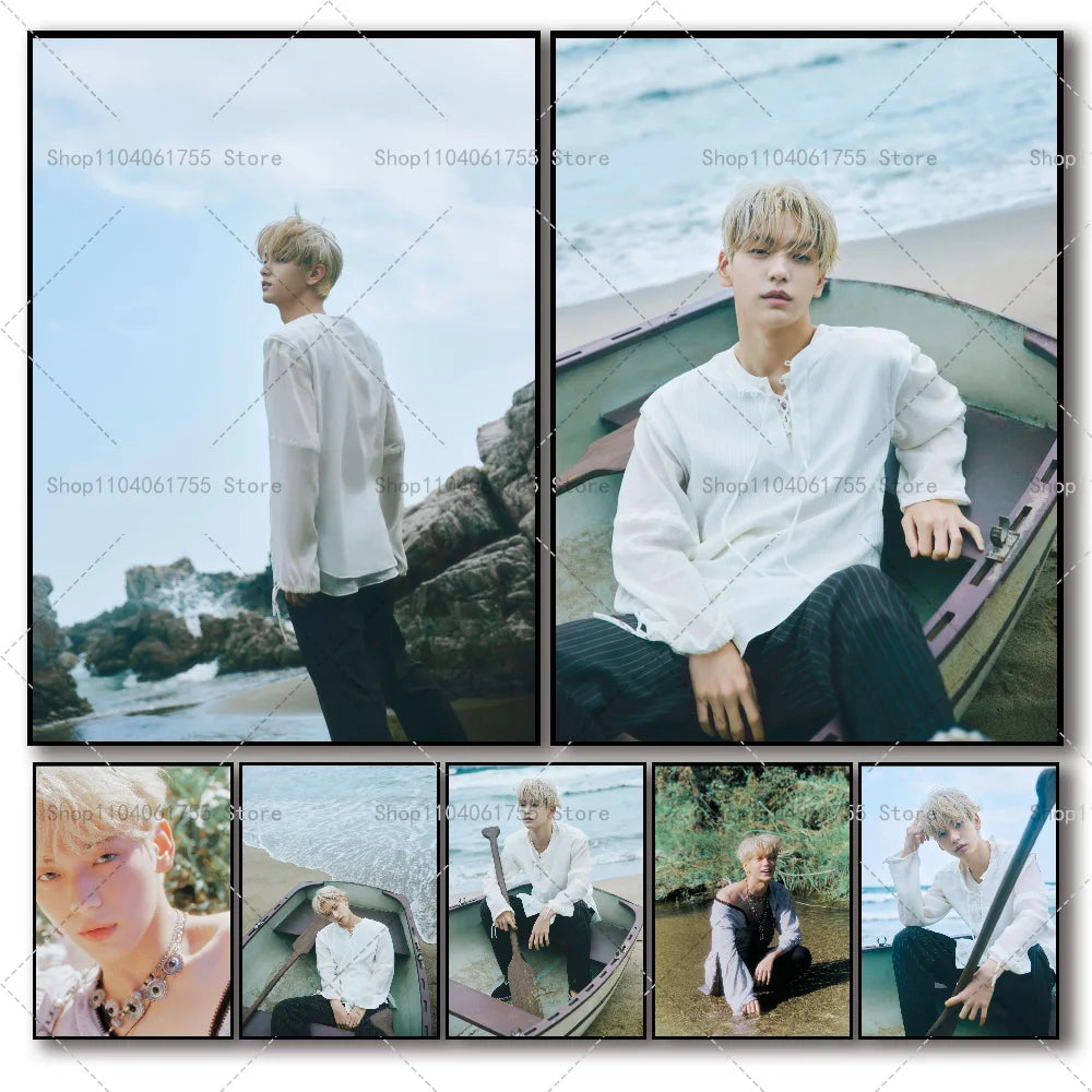 TXT Soobin Kpop Poster – Waterproof Self-Adhesive Wall Sticker Wall Art Poster Axl