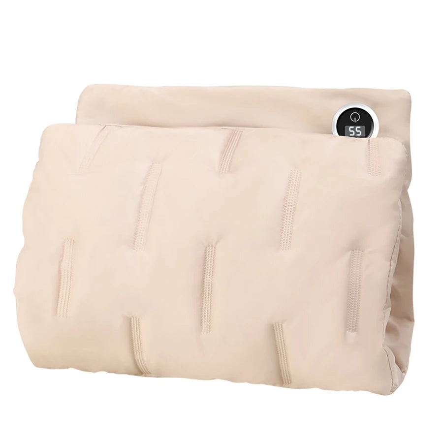 USB Electric Heated Hand Warmer Bag | 3 Heat Settings, 50W Heated Hand Warmer Axl Beige