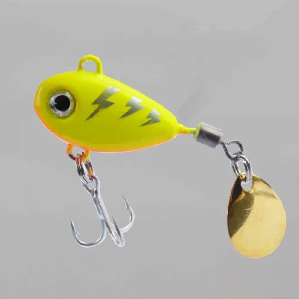 5-Piece Spinning Sequin Fishing Lure Kit | 3D Eyes Jig Baits Fishing Lure Kit Axl