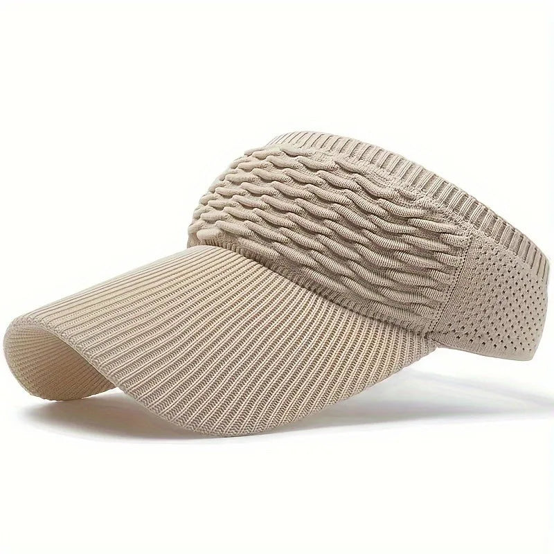 Women's Wide Brim Knit Sun Hat – Breathable Beach & Outdoor Cap Women's Sun Hat Axl