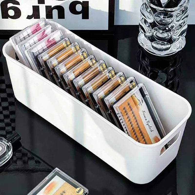 False Eyelash Storage Box – Lash & Makeup Organizer Case Lash Storage Organizer Axl