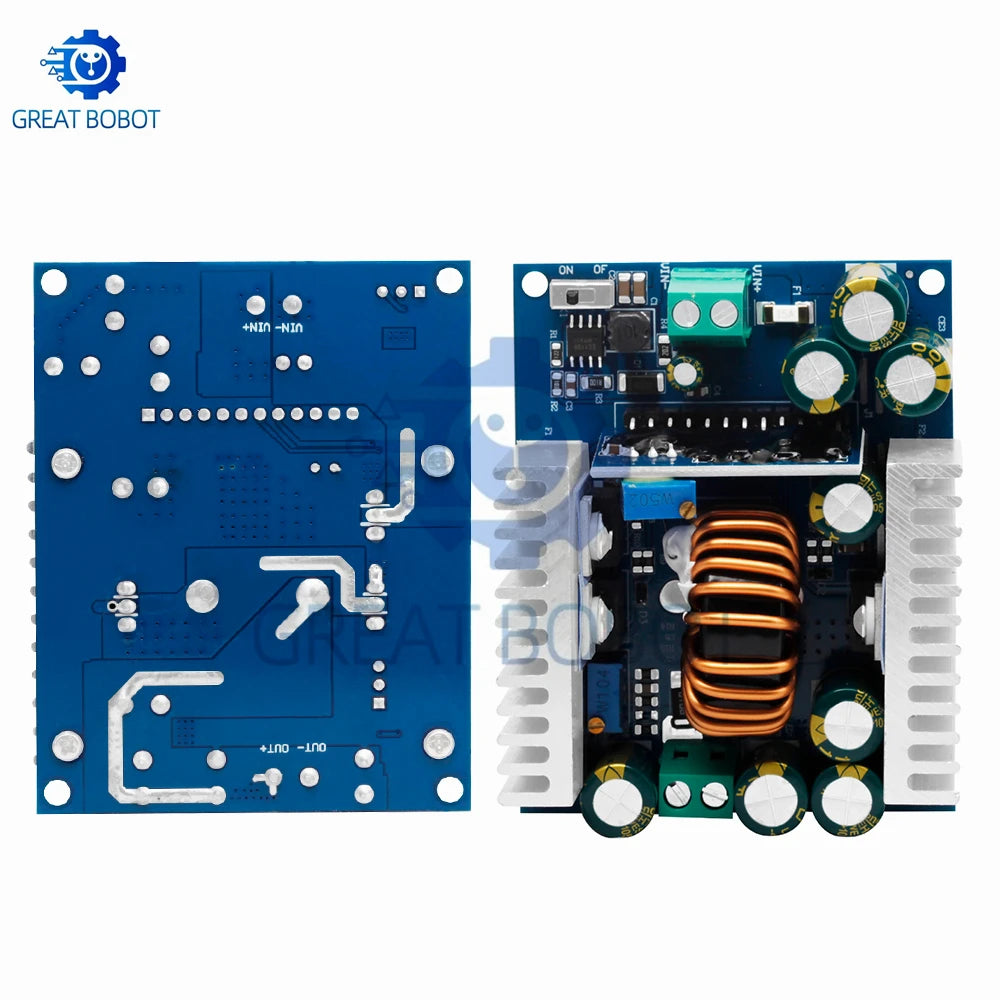 500W 18A DC-DC Buck Converter & Adjustable Voltage Regulator 2–90V Buck Converter Module Axl