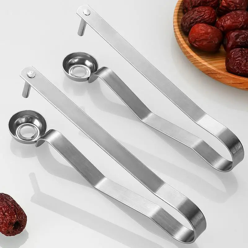 Stainless Steel Cherry Pitter & Fruit Corer – Dates & Apples Fruit Corer Tool Axl