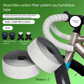 Carbon Fiber Silicone Handlebar Tape – Anti-Slip Road Bike Wrap Handlebar Tape Axl Carbon-pattern handl