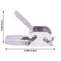 Stainless Steel Nut & Melon Seed Shell Opener – Dual-Size Nut & Seed Opener Axl one size