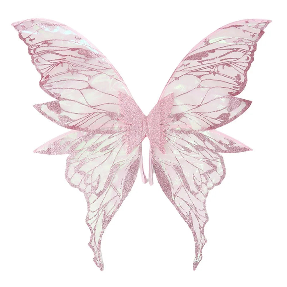 Sparkling Fairy Wings – Adult & Kids Halloween Costume Costume Wings Axl Pink