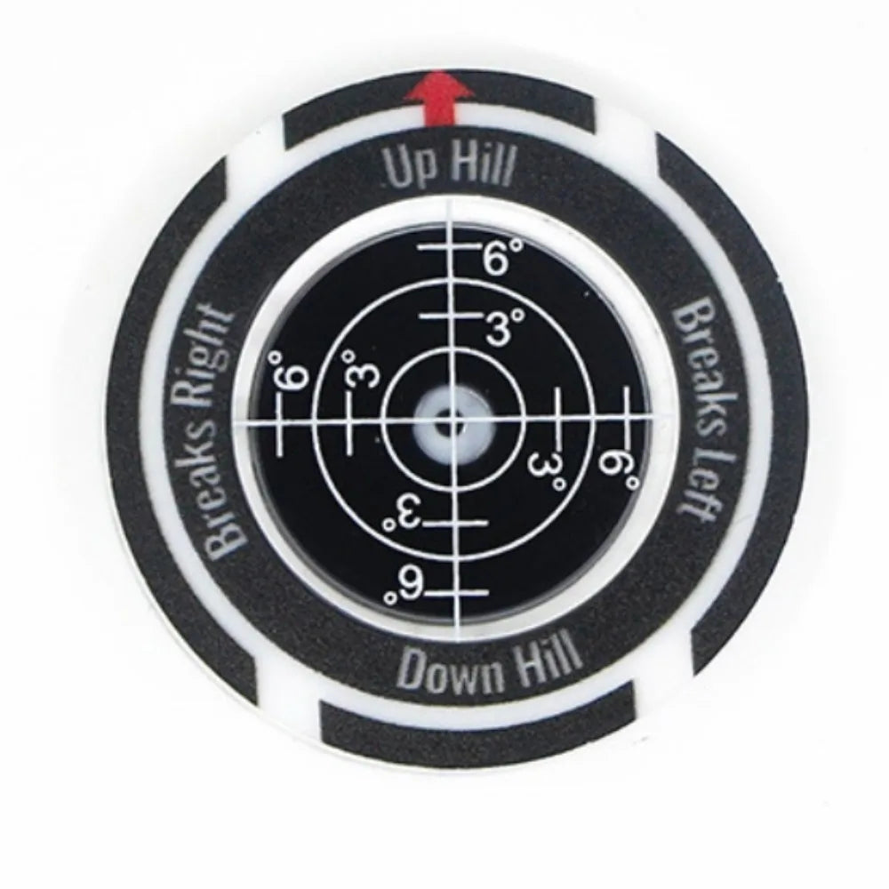 Golf Green Reading Tool – Spirit Level & Ball Marker Golf Training Aid Axl Style 3