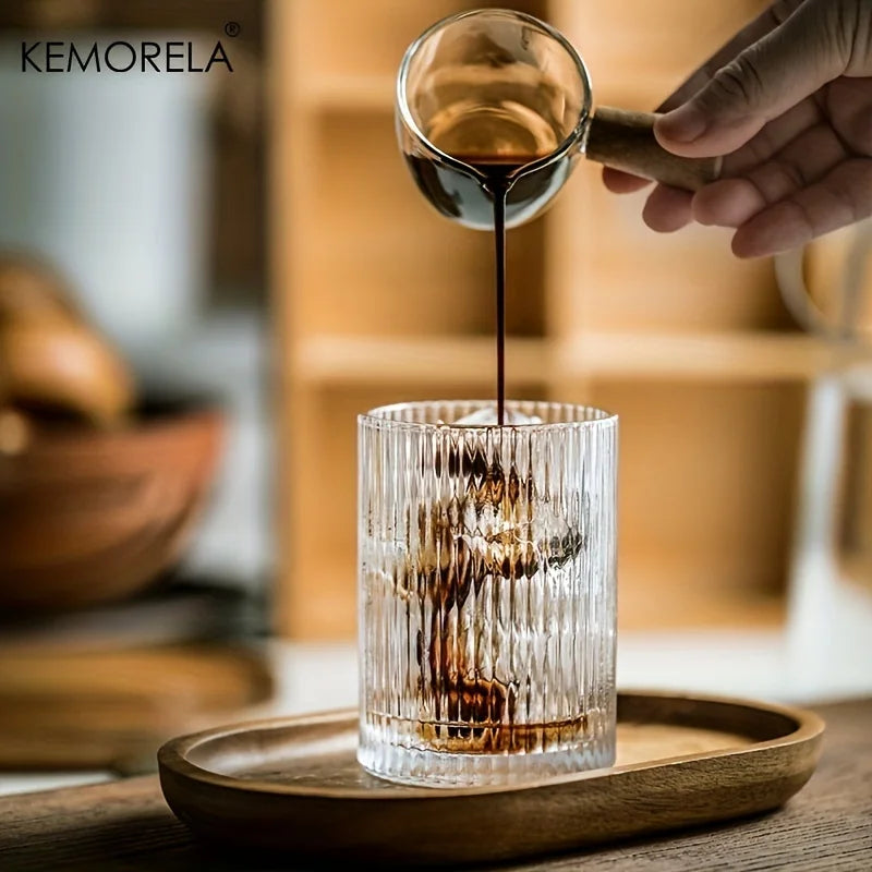 KEMORELA Borosilicate Glass Mug – Hot & Cold Drinkware Cup Borosilicate Glass Mug Axl