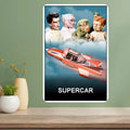 Supercar Classic TV Show Metal Poster Sign | Retro Wall Decor Metal Wall Sign Axl aluminum sign aluminum 20x30cm